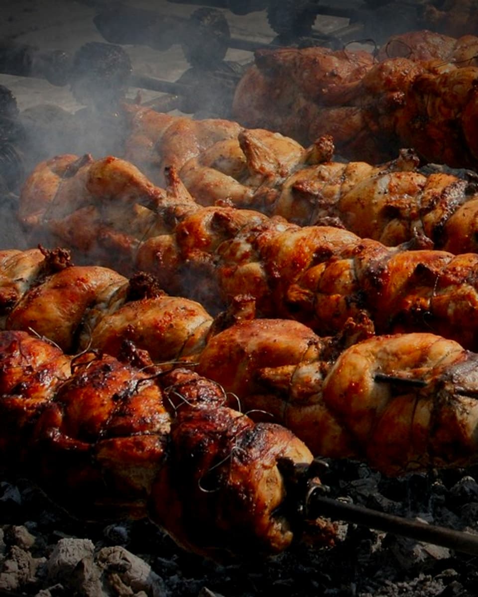 Marhaba Farooj charcoal-grilled chicken platter